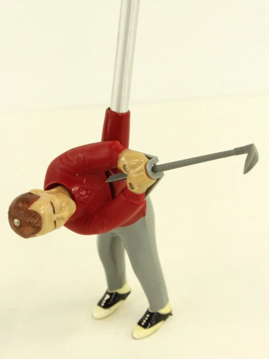 Originele interactieve golfer met swingmechanisme