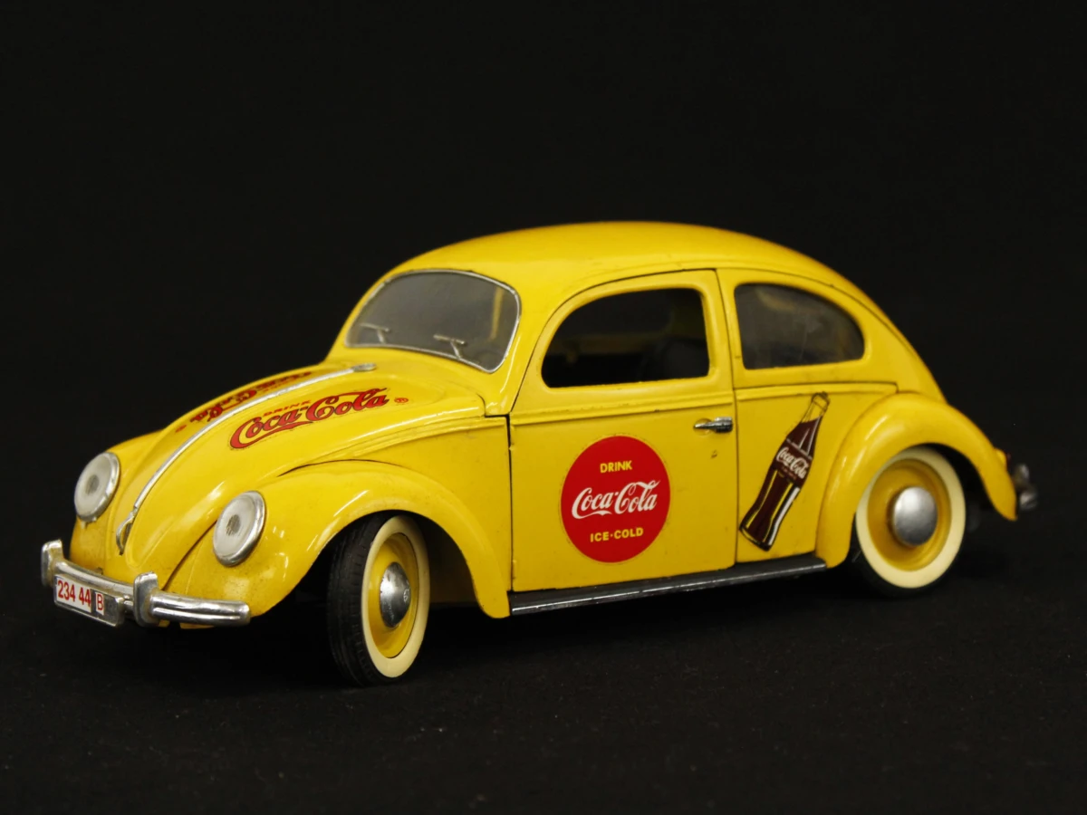 Set van 4 vintage Coca-Cola modelauto's - Solido