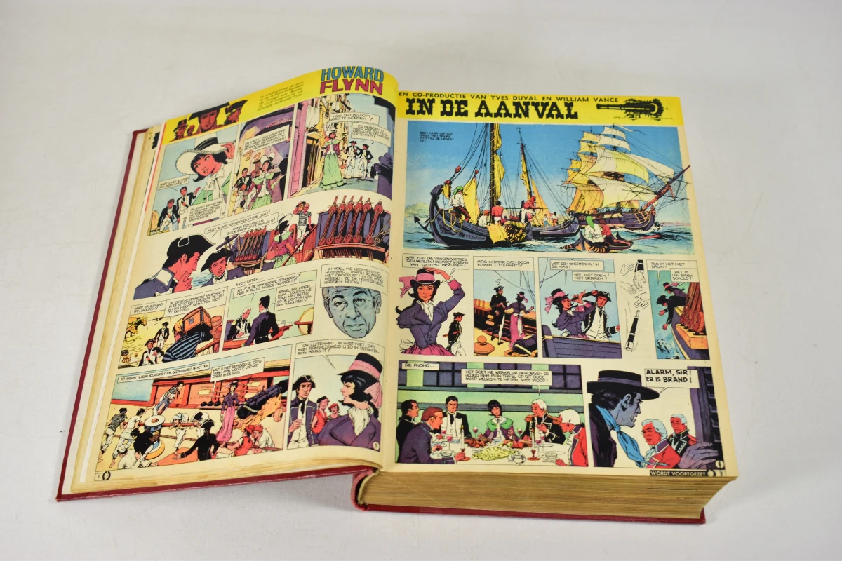 Set van 3 oude Kuifje verzamelalbums jaren 60