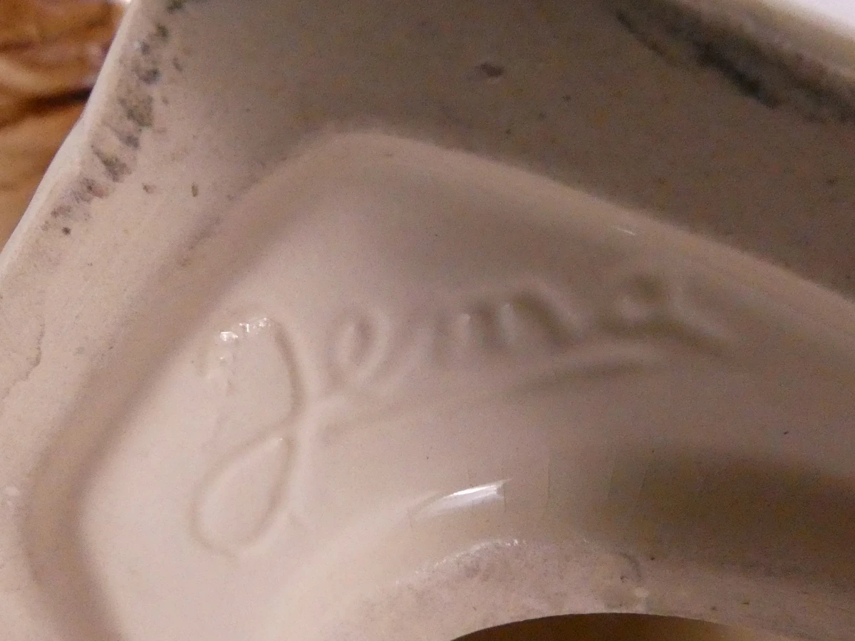 Keramische adelaar beeldje op rots - JEMA ware