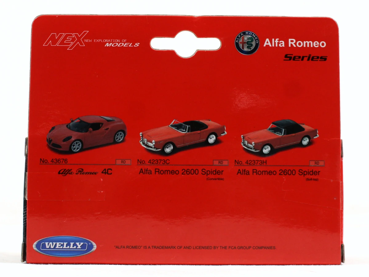 1962 Alfa Romeo 2600 Spider Welly [MINT]