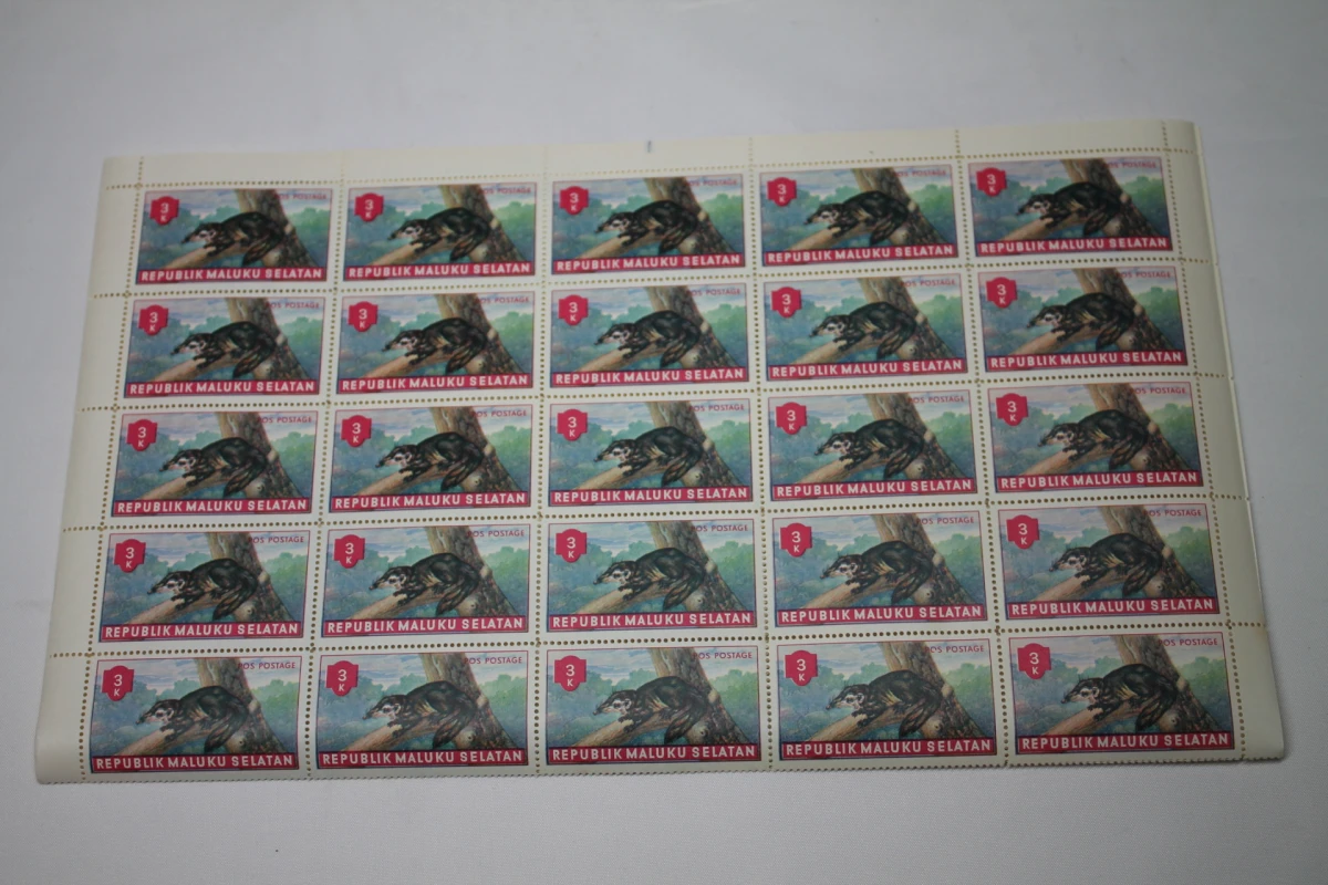 Postzegels "Republik Maluku Selatan"