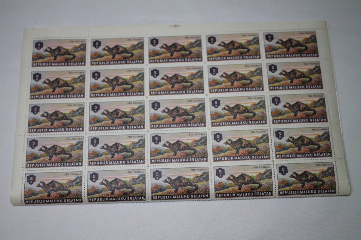 Postzegels "Republik Maluku Selatan"