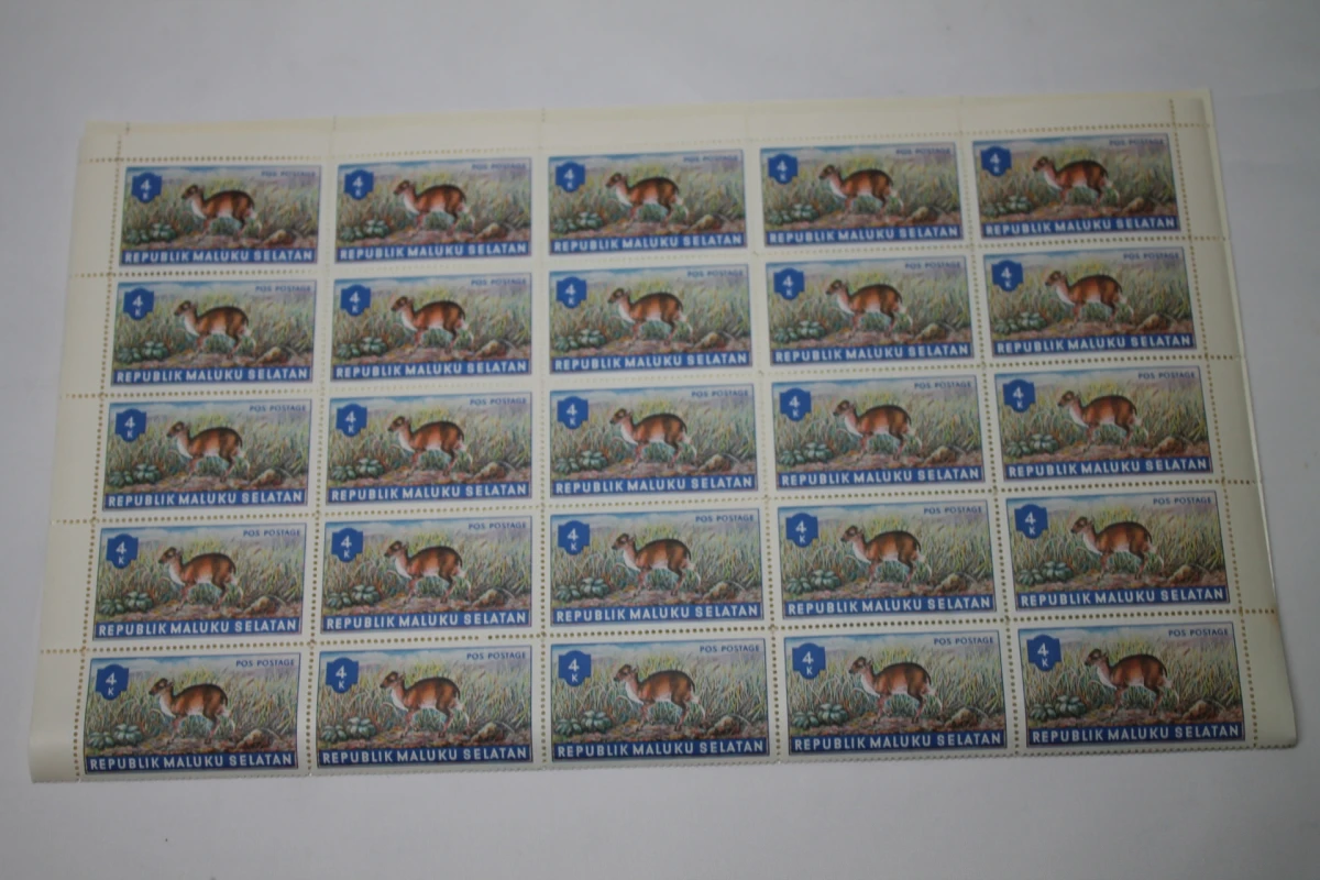 Postzegels "Republik Maluku Selatan"