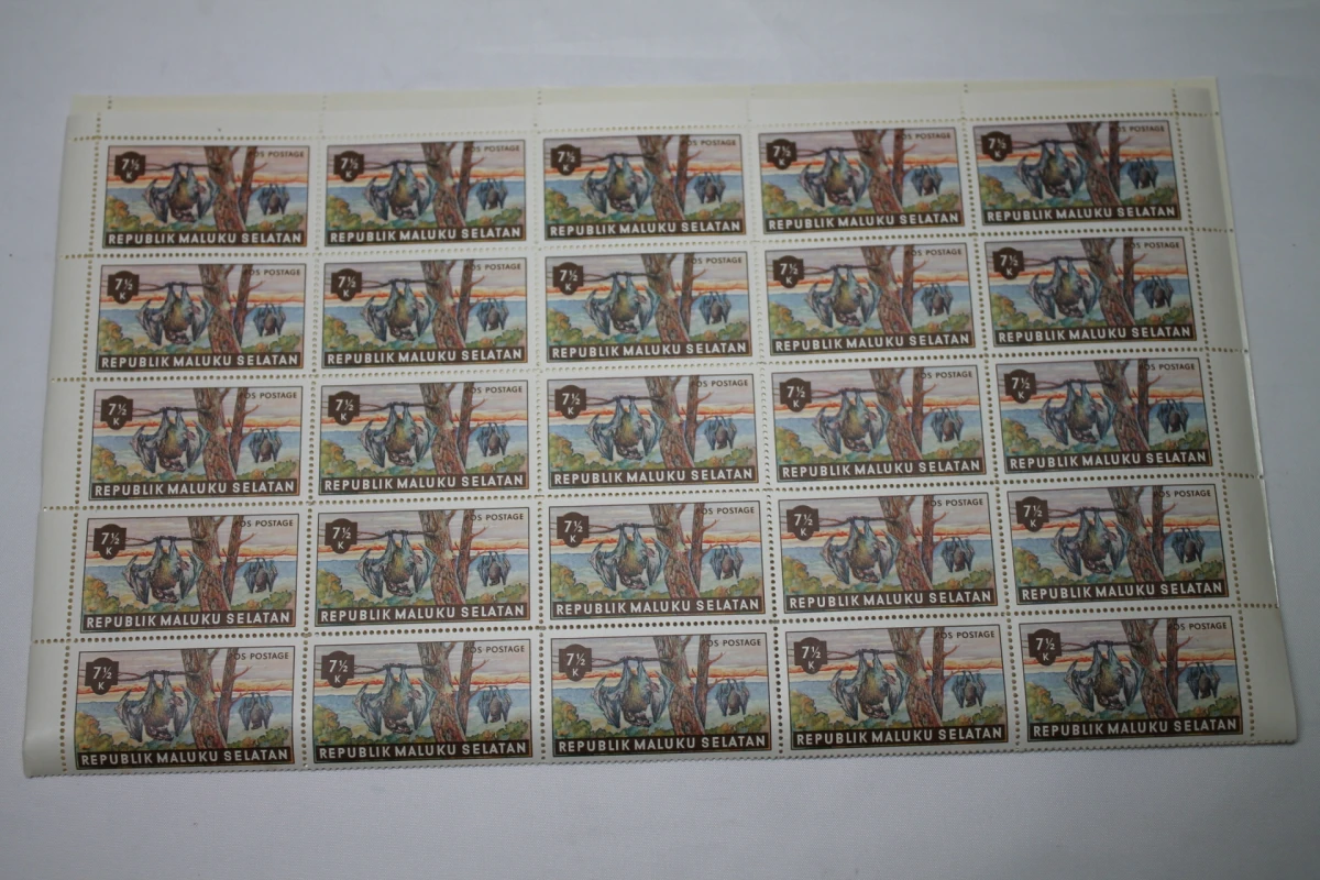 Postzegels "Republik Maluku Selatan"