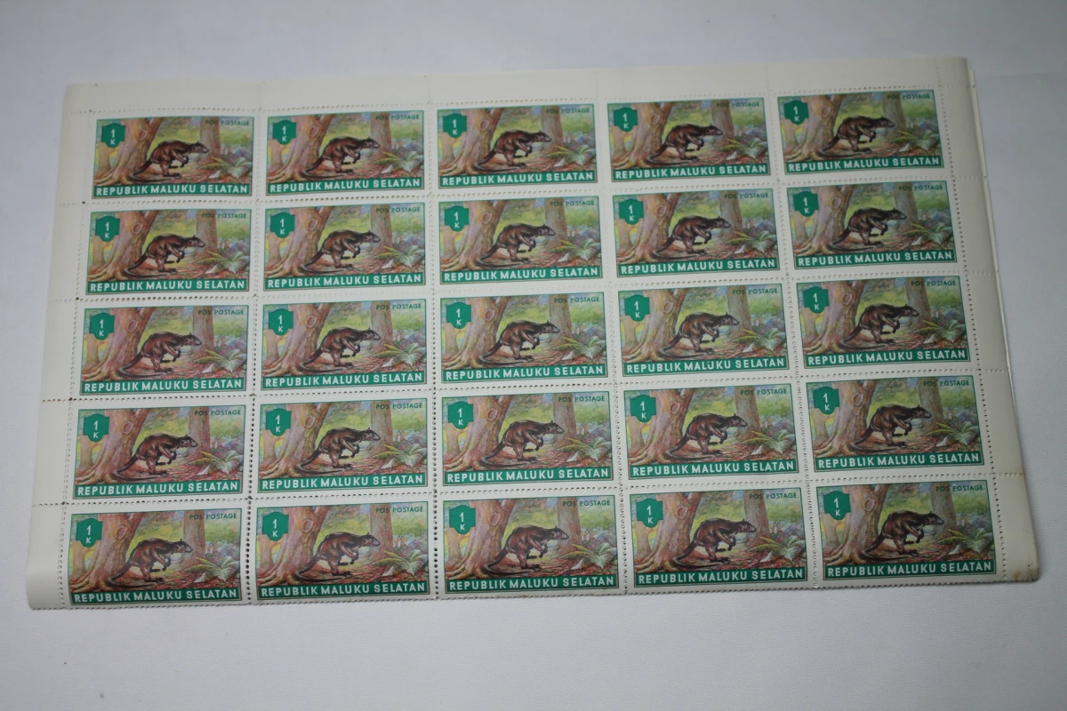 Postzegels "Republik Maluku Selatan"
