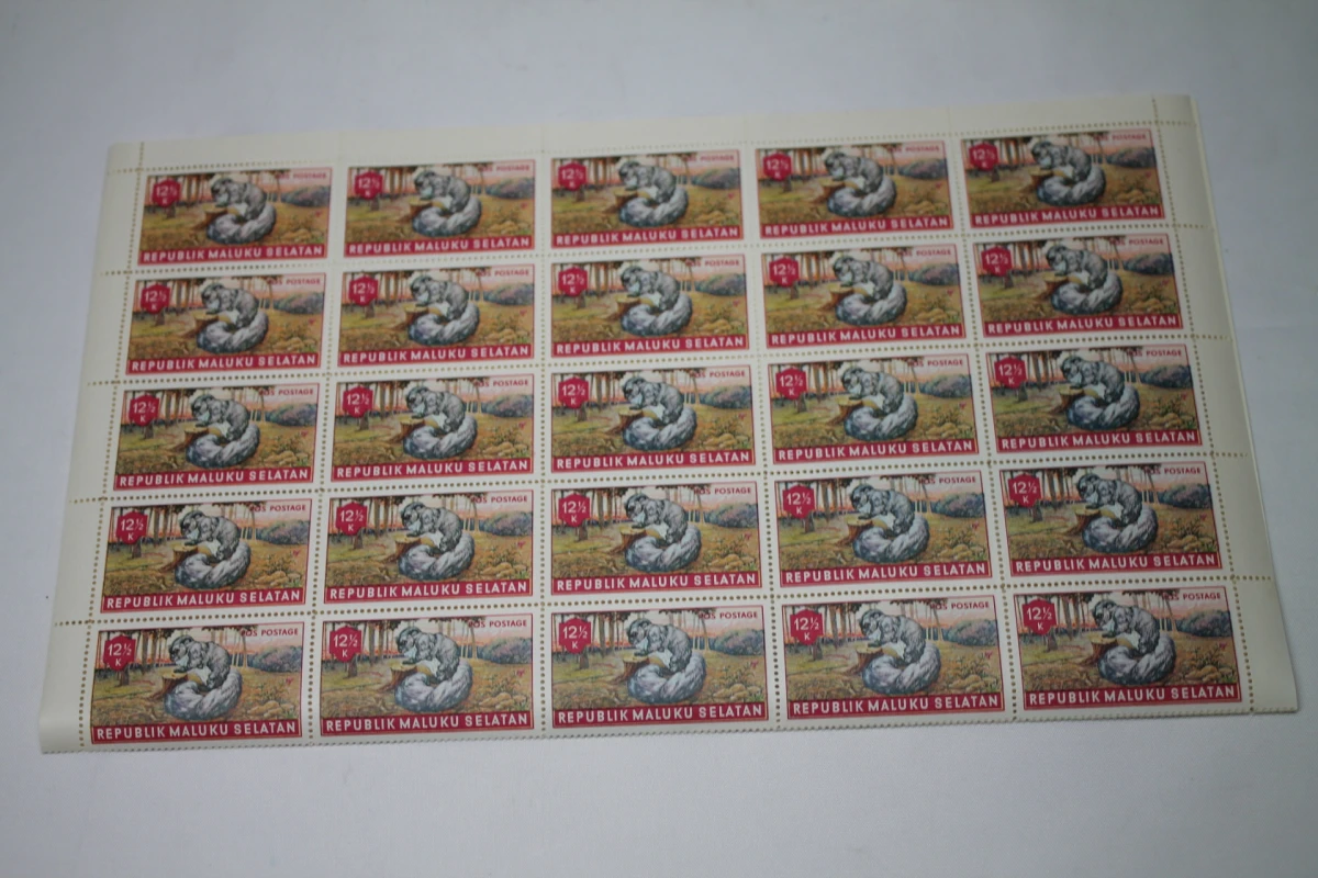 Postzegels "Republik Maluku Selatan"