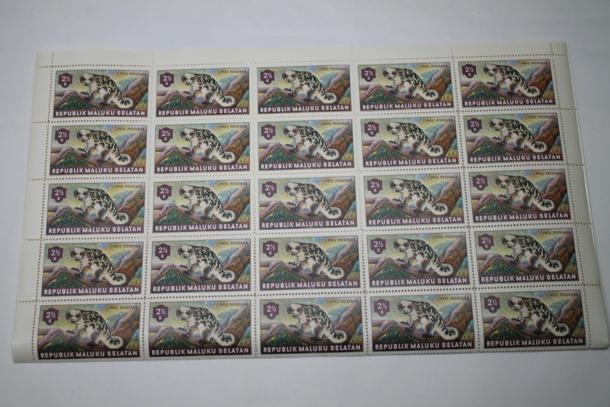 Postzegels "Republik Maluku Selatan"