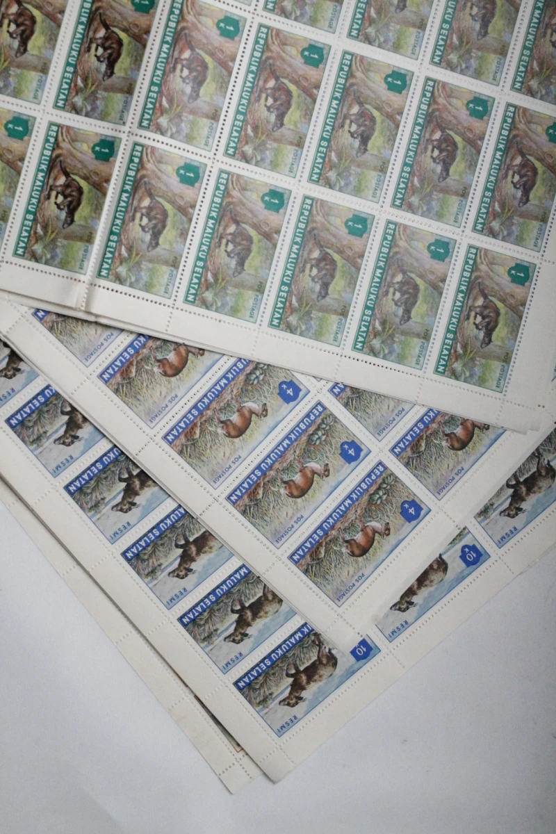 Postzegels "Republik Maluku Selatan"