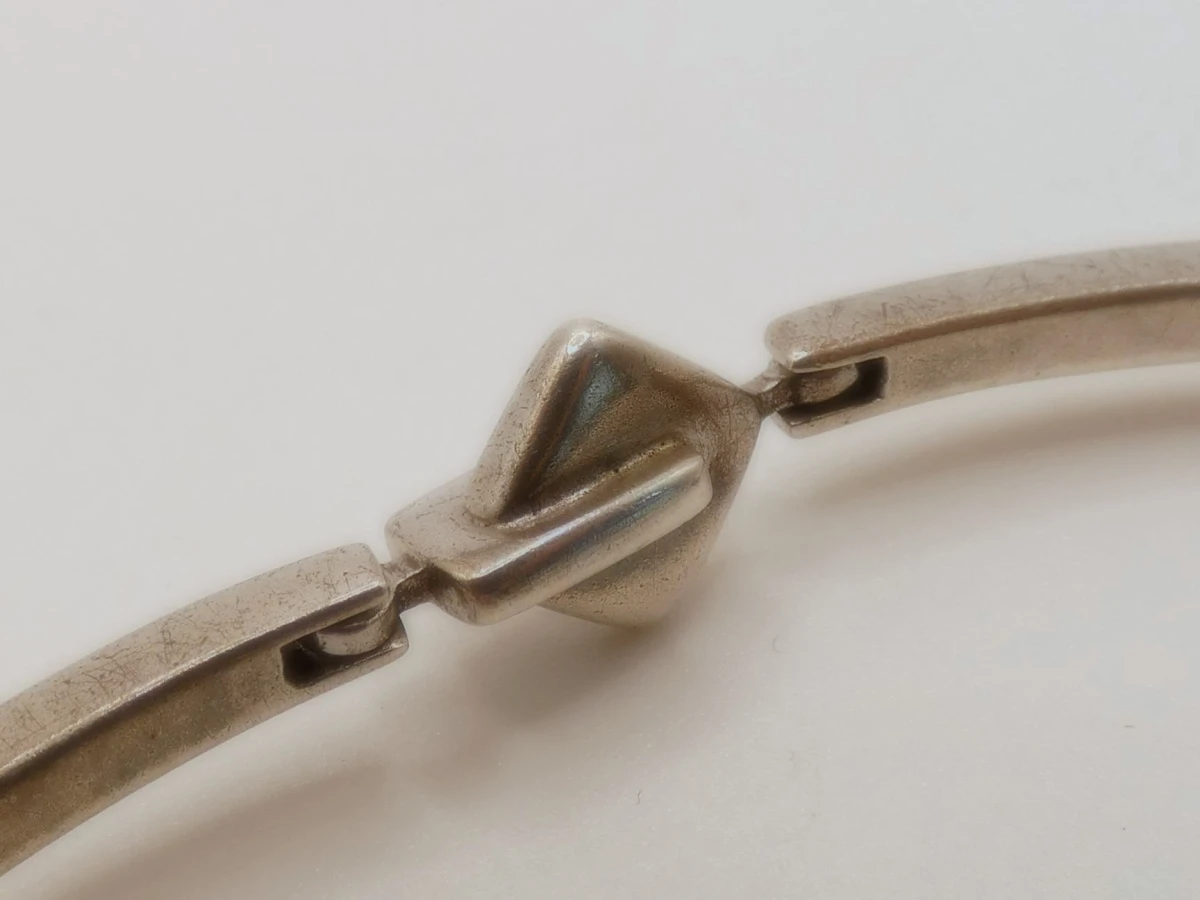 Zilveren Scharnierende Armband