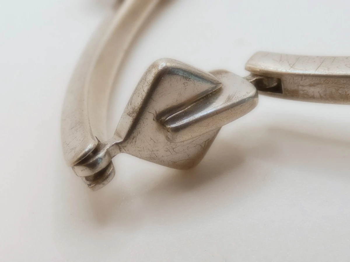 Zilveren Scharnierende Armband