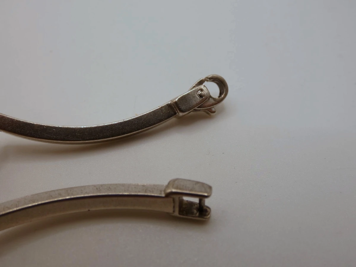 Zilveren Scharnierende Armband