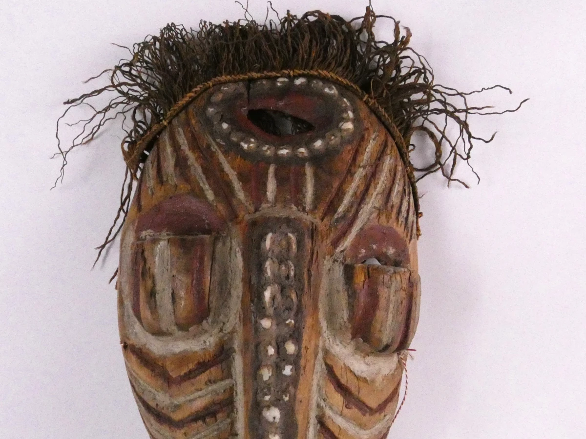 4 Etnische houten maskers