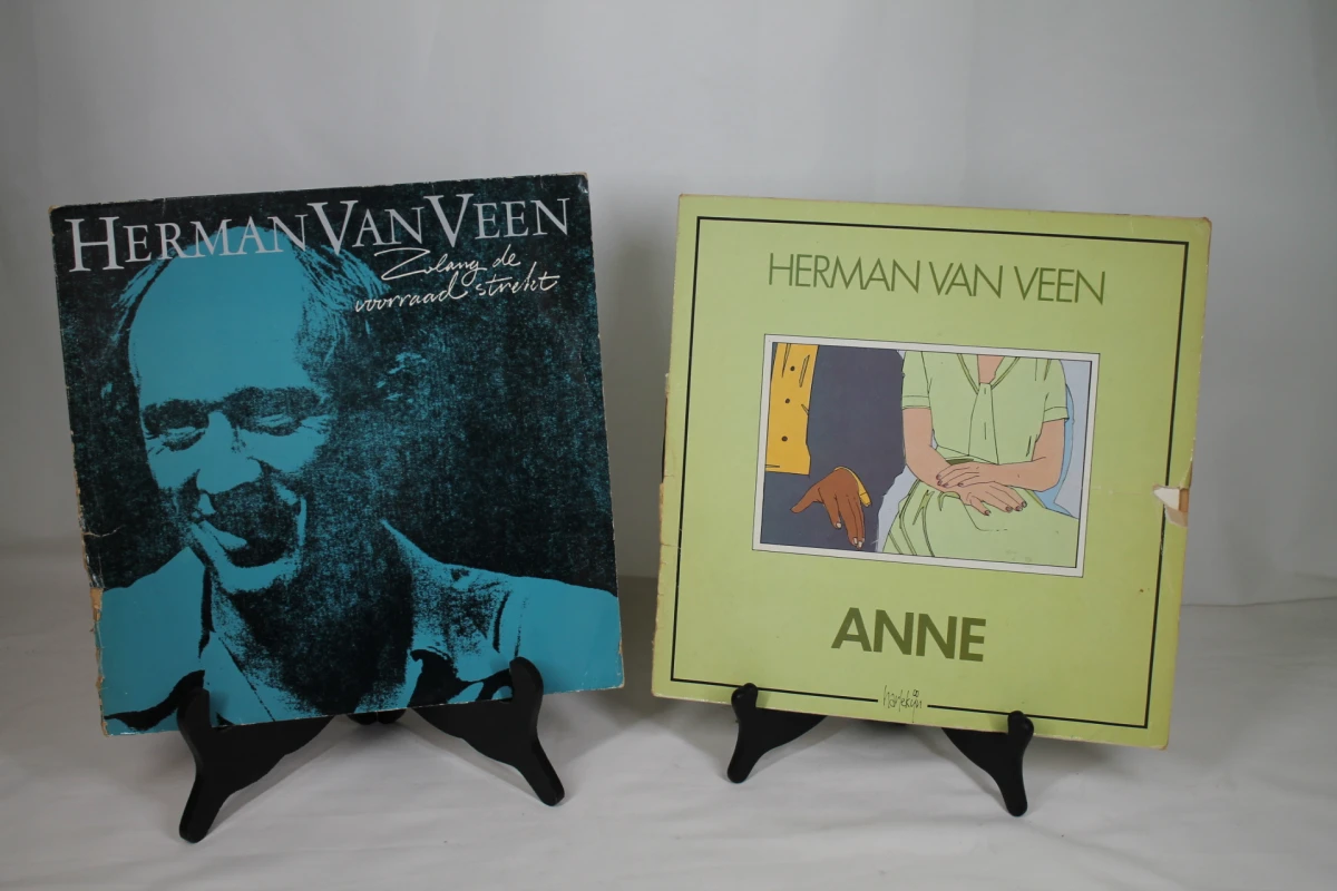 Verzameling Herman van Veen vinylplaten