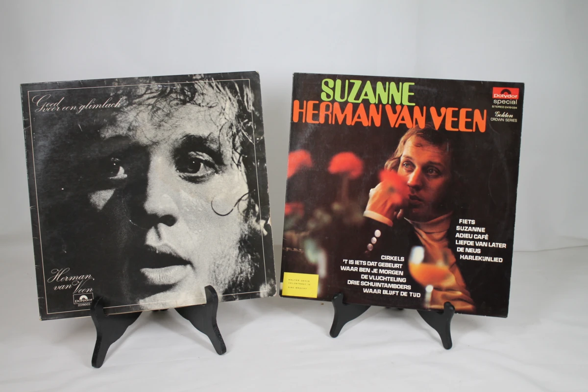 Verzameling Herman van Veen vinylplaten