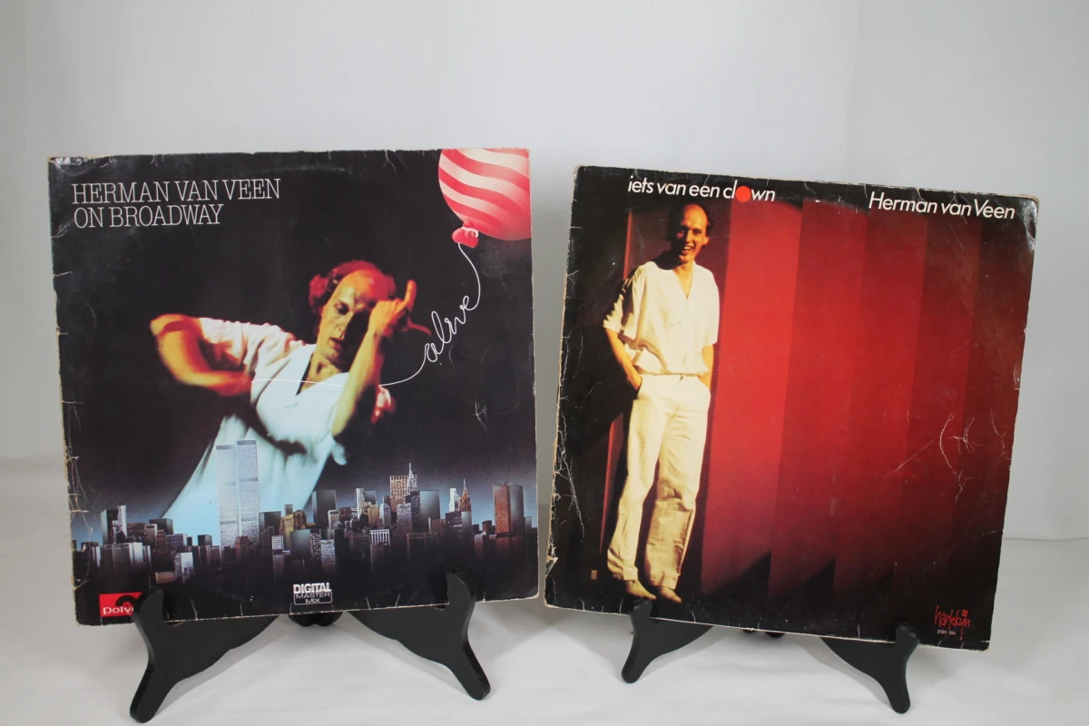 Verzameling Herman van Veen vinylplaten