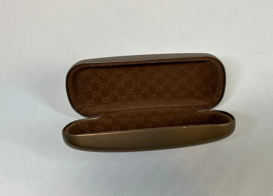 Zwarte Gucci zonnebril met etui