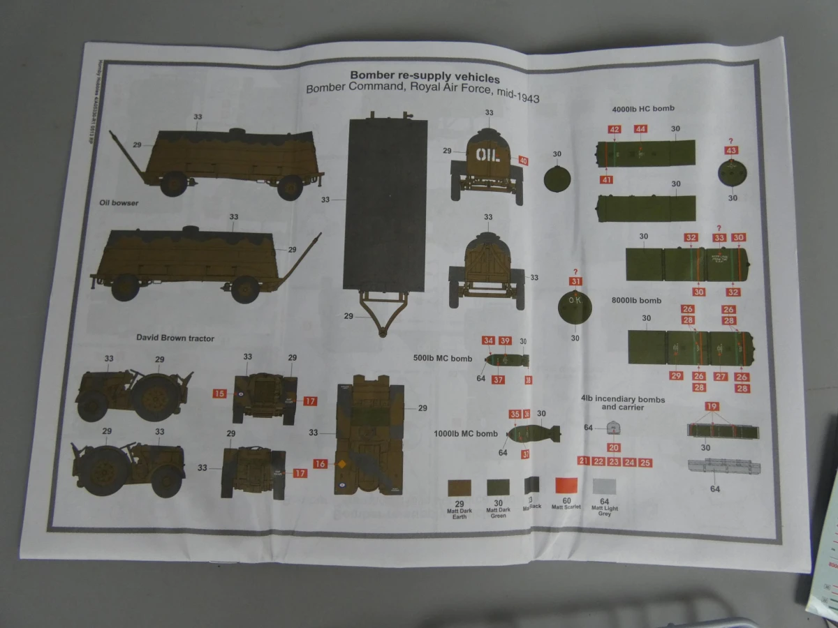 Airfix Bomber Re-supply Vehicles Modelbouwset