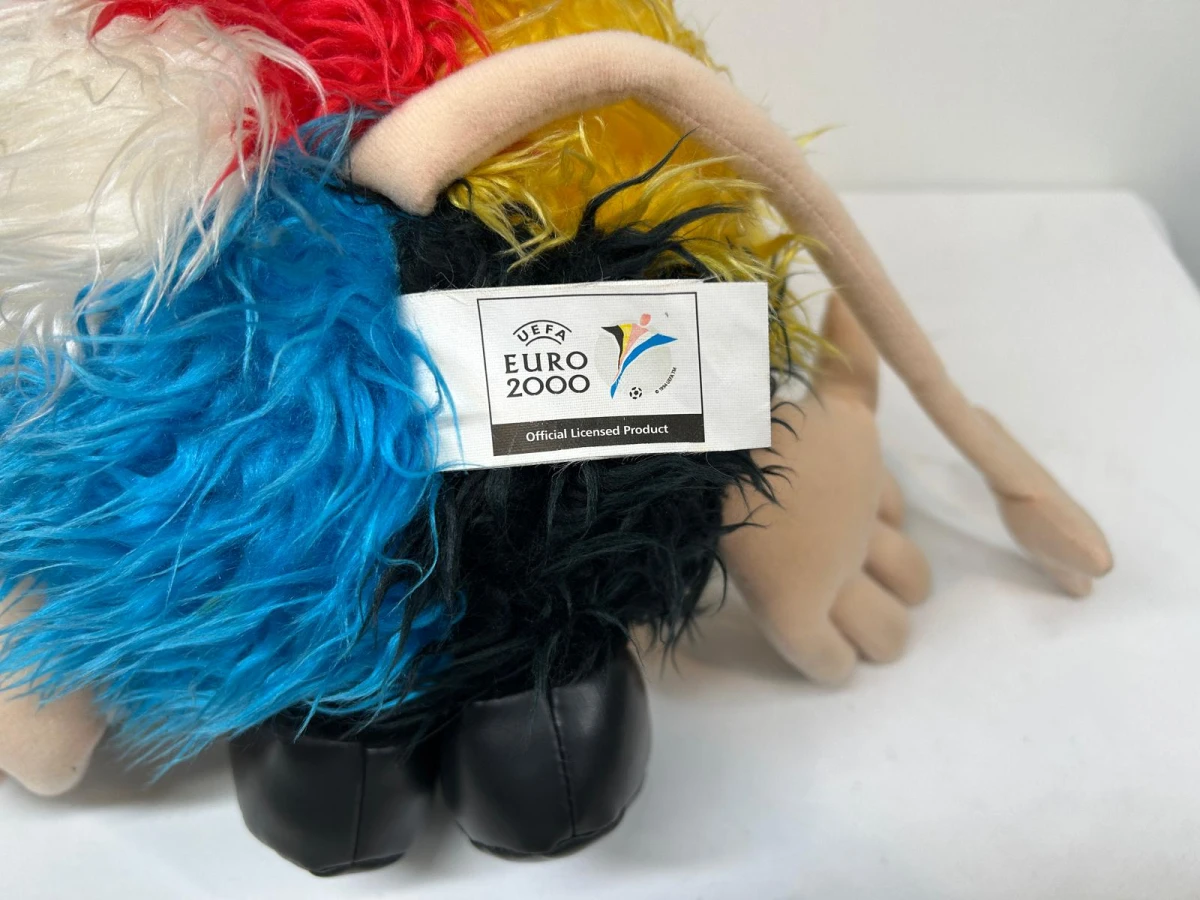 Pluche mascotte Benelucky UEFA Euro 2000