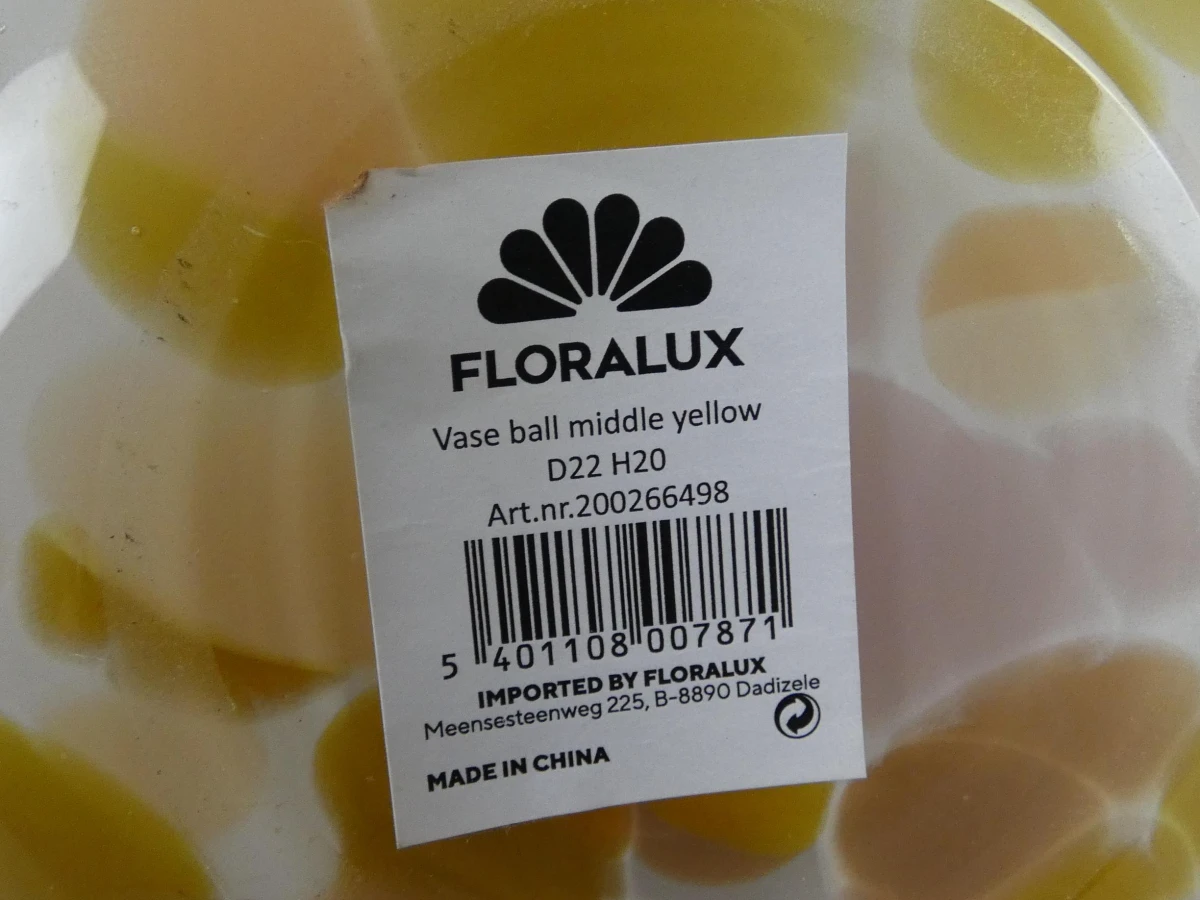 Floralux Glazen Vaas