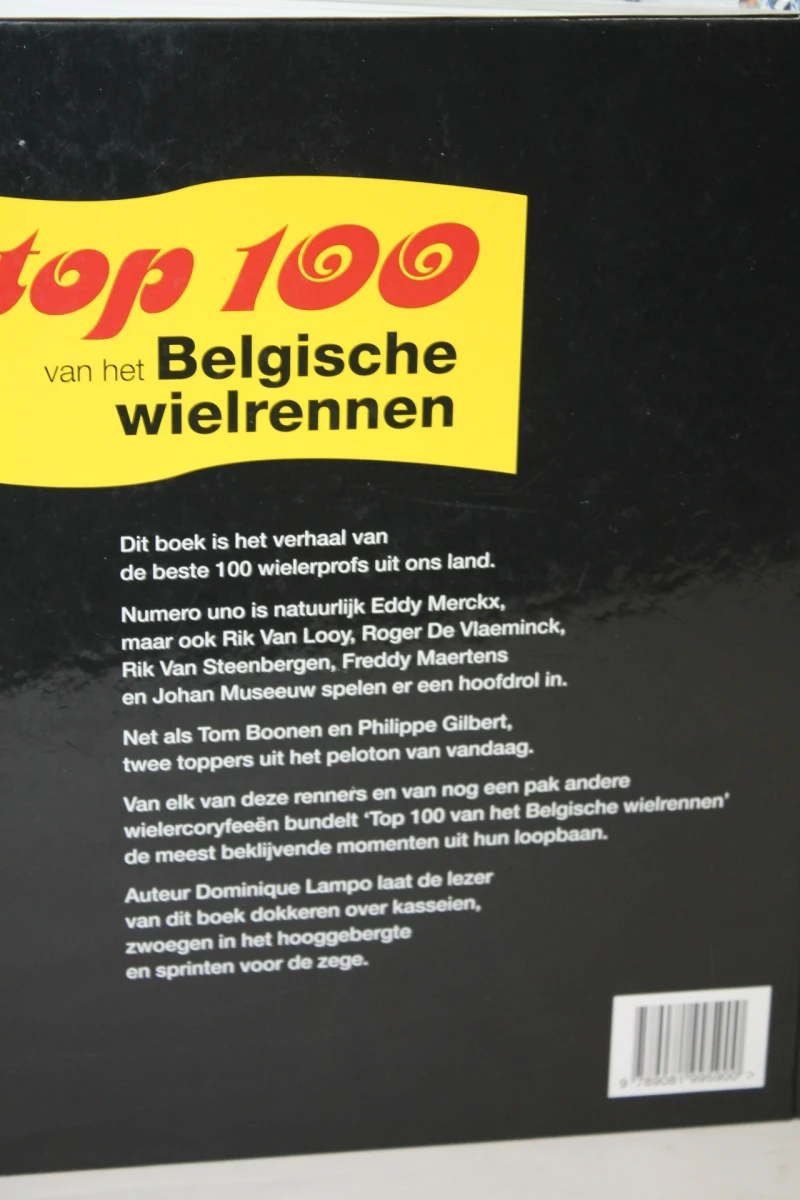 Boek: Top 100 van het Belgische wielrennen
