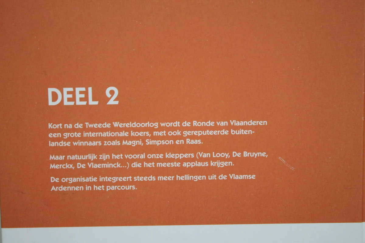 3-delige Boekenset 100 jaar Ronde van Vlaanderen