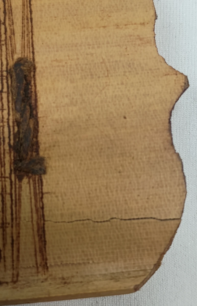 Birmees palmblad manuscript met Theravada Boeddhistische voorstellingen