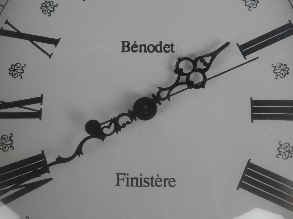 Houten Wandklok "Bénodet Finistère"