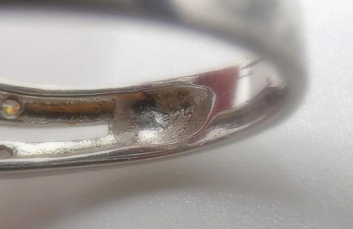 Zilveren Statement Ring maat 57