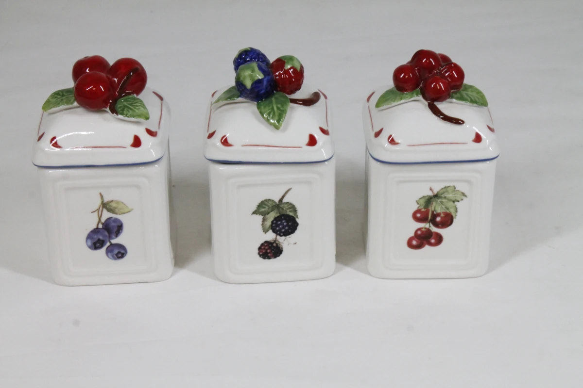 Villeroy & Boch Cottage Charm jampotjes set met dienblad