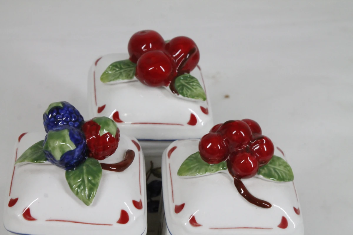 Villeroy & Boch Cottage Charm jampotjes set met dienblad