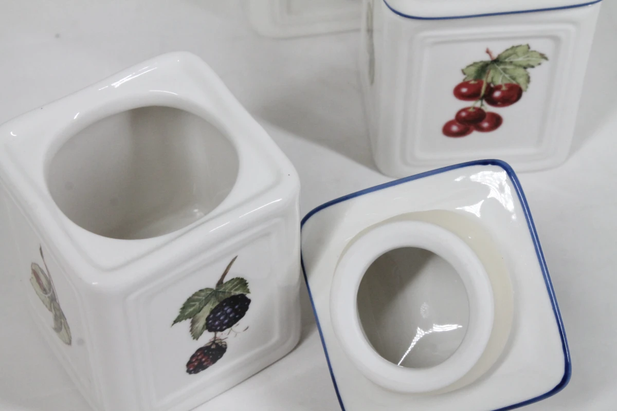 Villeroy & Boch Cottage Charm jampotjes set met dienblad