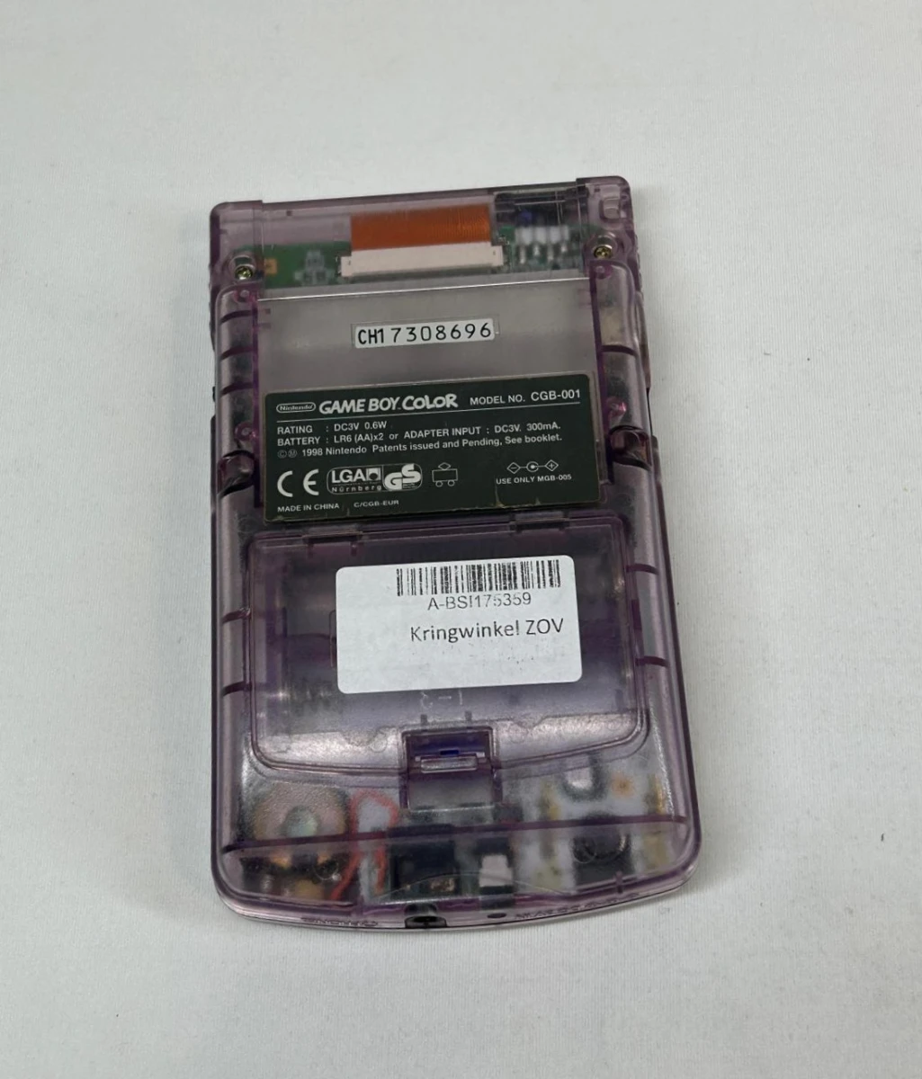 Nintendo Game Boy Color met adapter