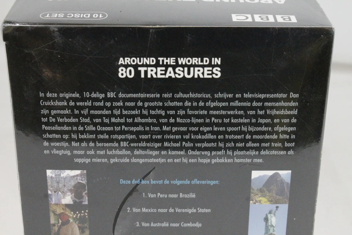 BBC-documentaireserie "Around the World in 80 Treasures"