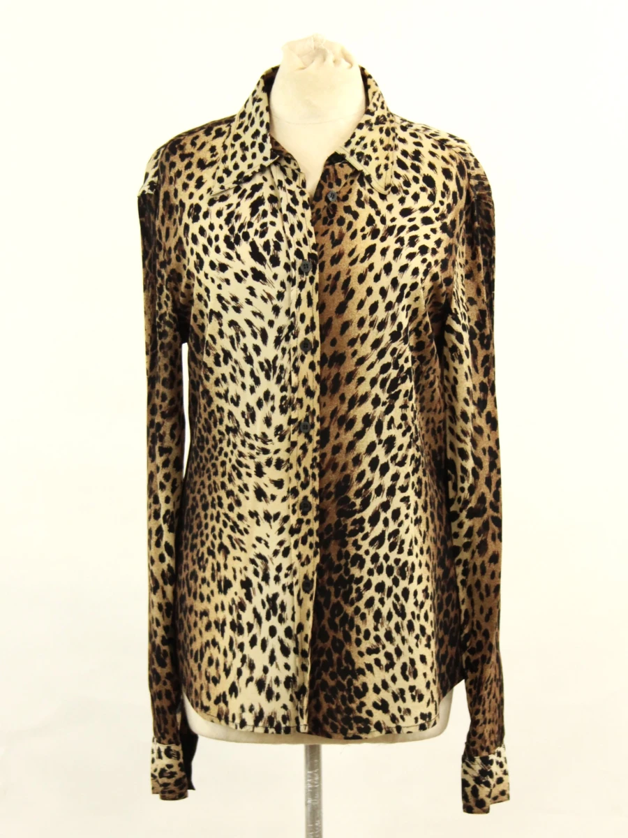 Moschino Jeans - dameshemd met luipaardprint