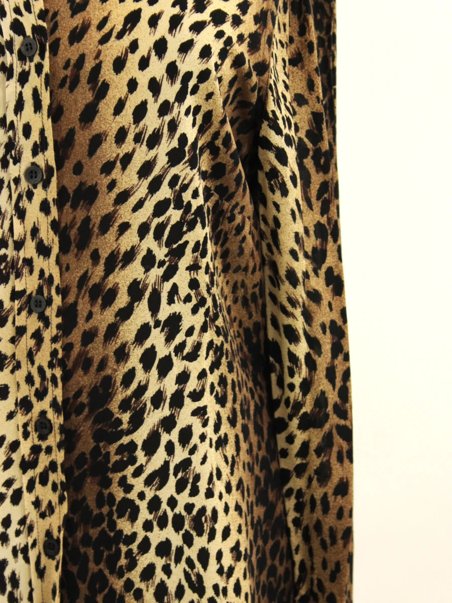 Moschino Jeans - dameshemd met luipaardprint
