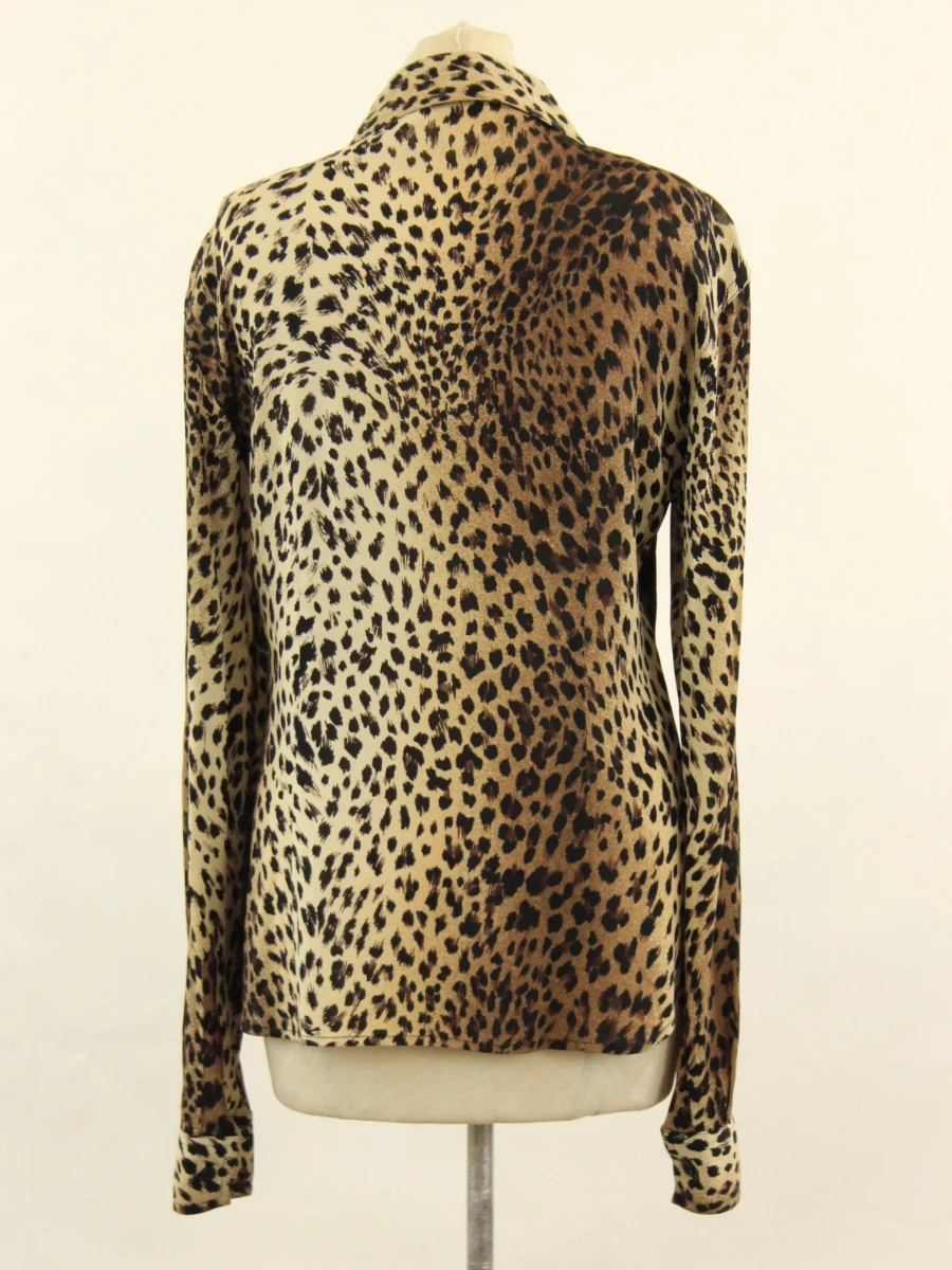 Moschino Jeans - dameshemd met luipaardprint