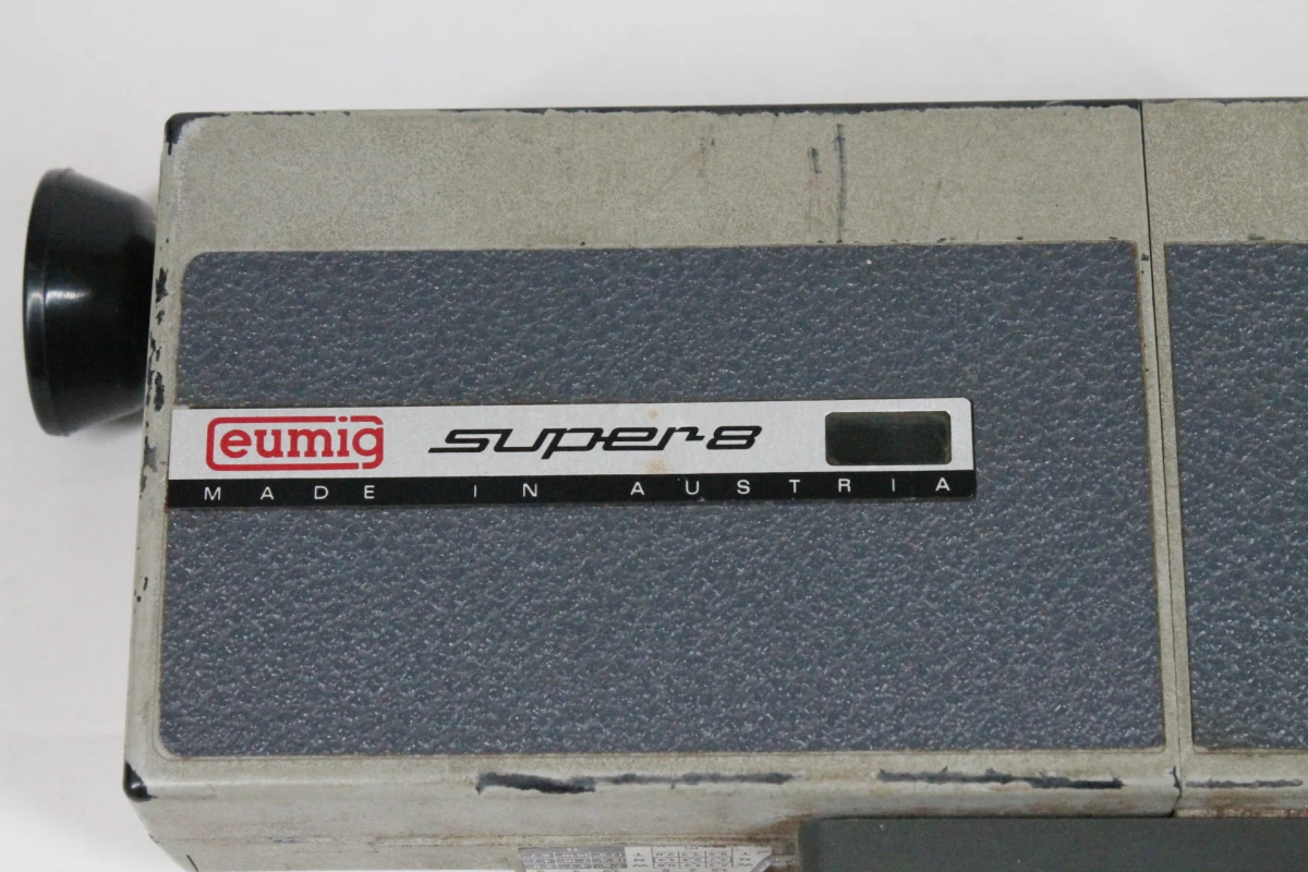 Vintage Eumigette Zoom Super 8 filmcamera met koffer