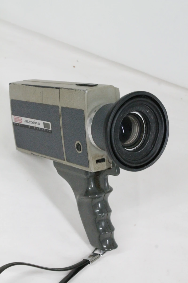 Vintage Eumigette Zoom Super 8 filmcamera met koffer
