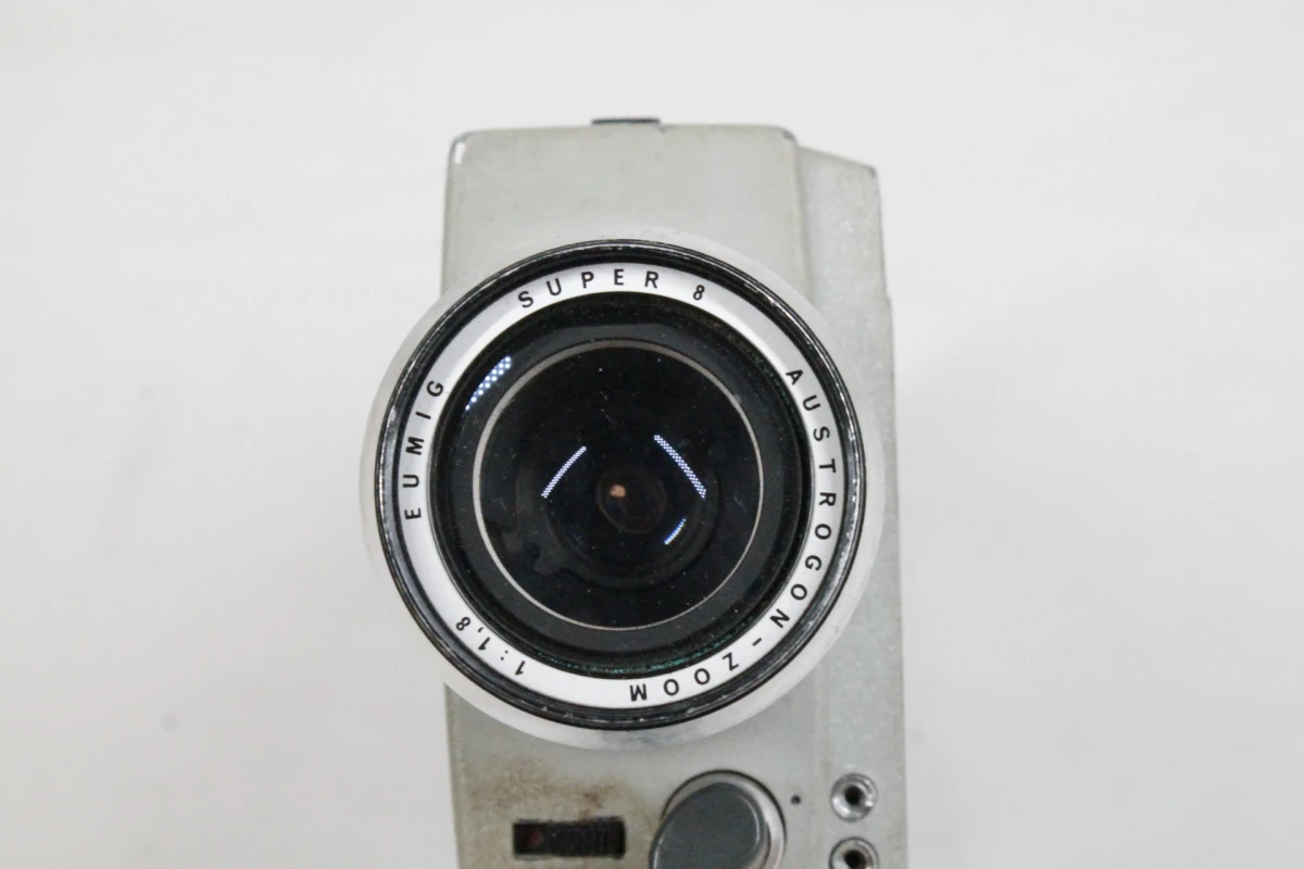 Vintage Eumigette Zoom Super 8 filmcamera met koffer