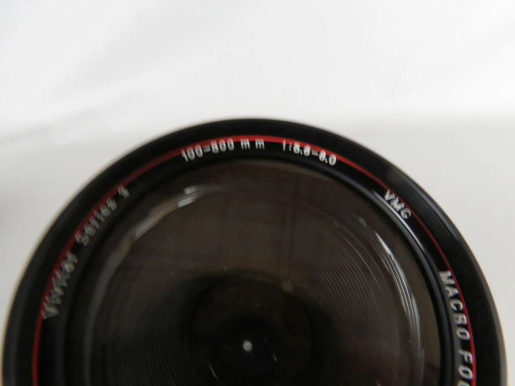Vivitar Series 1 100-500mm macrolens met koffer