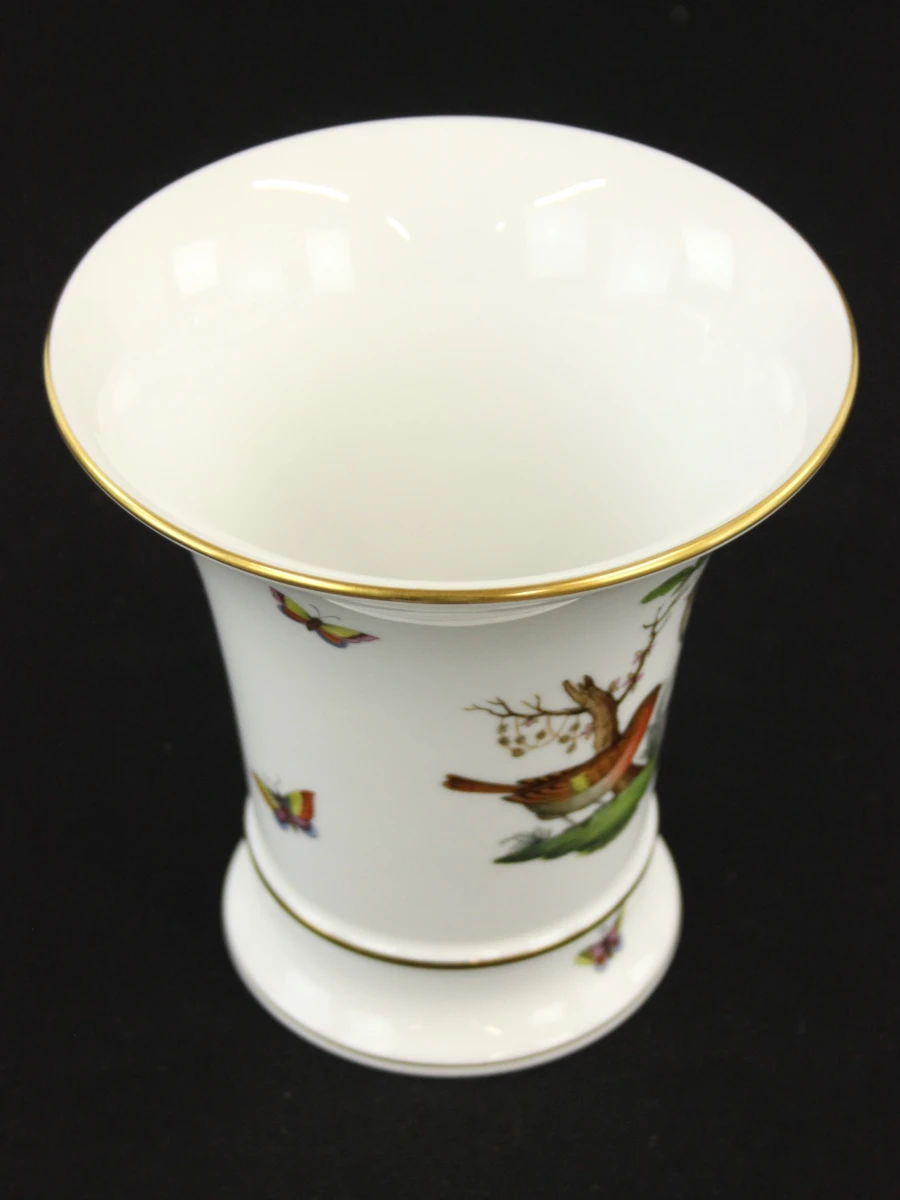 Porseleinen 'Rothschild Birds' vaas – Herend Hongarije