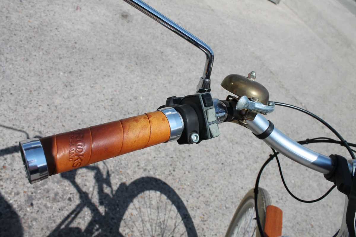 Groene Elektrische stadsfiets - Achielle Odiel