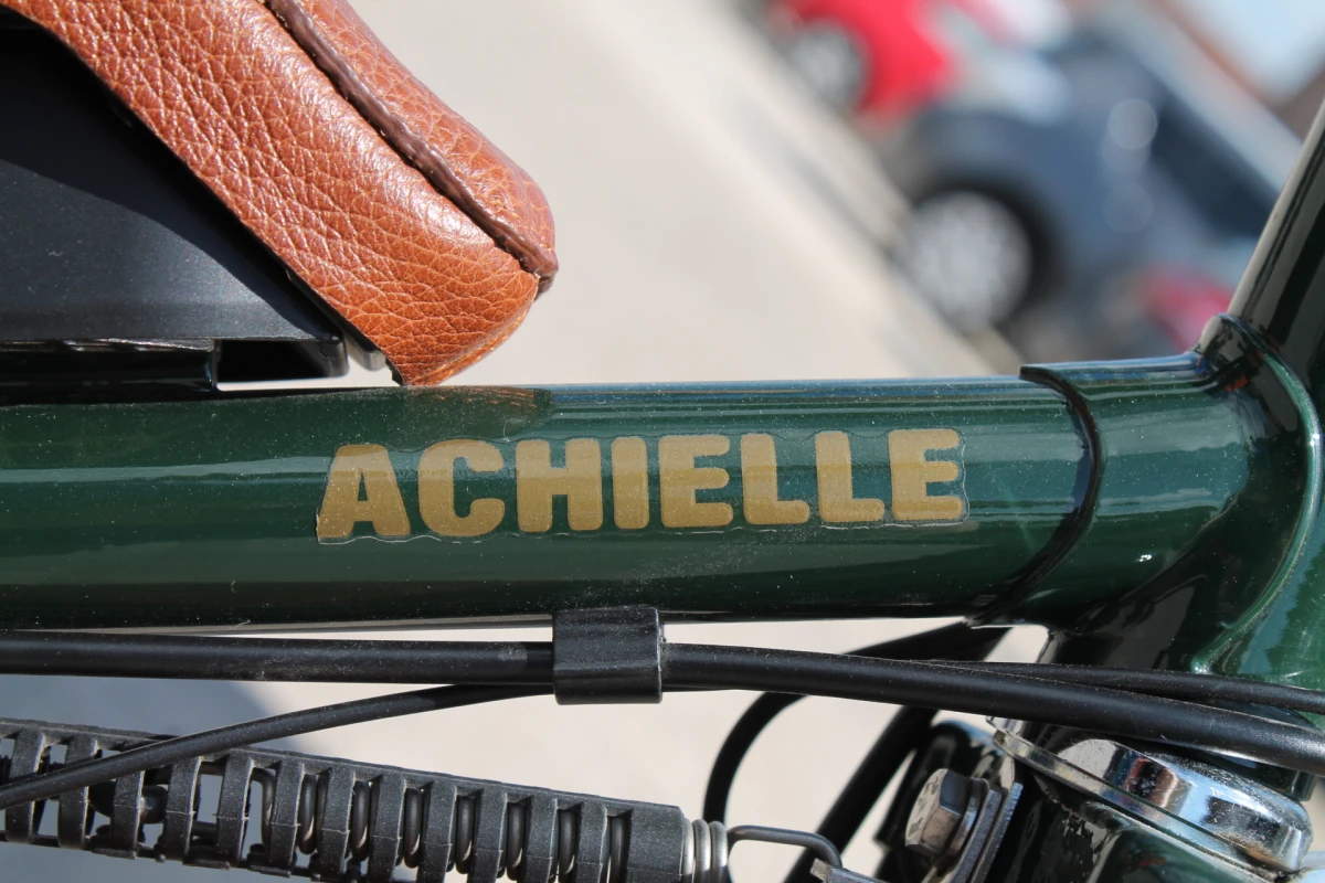 Groene Elektrische stadsfiets - Achielle Odiel