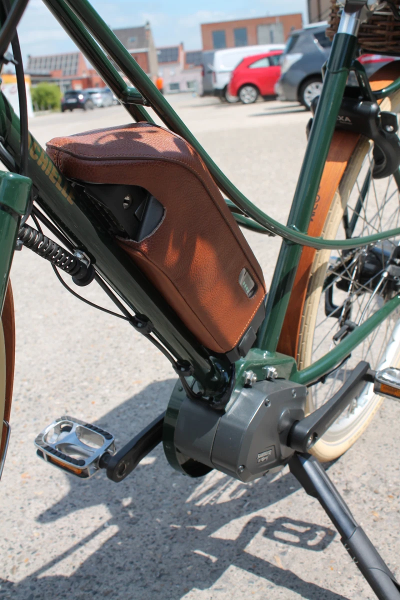 Groene Elektrische stadsfiets - Achielle Odiel