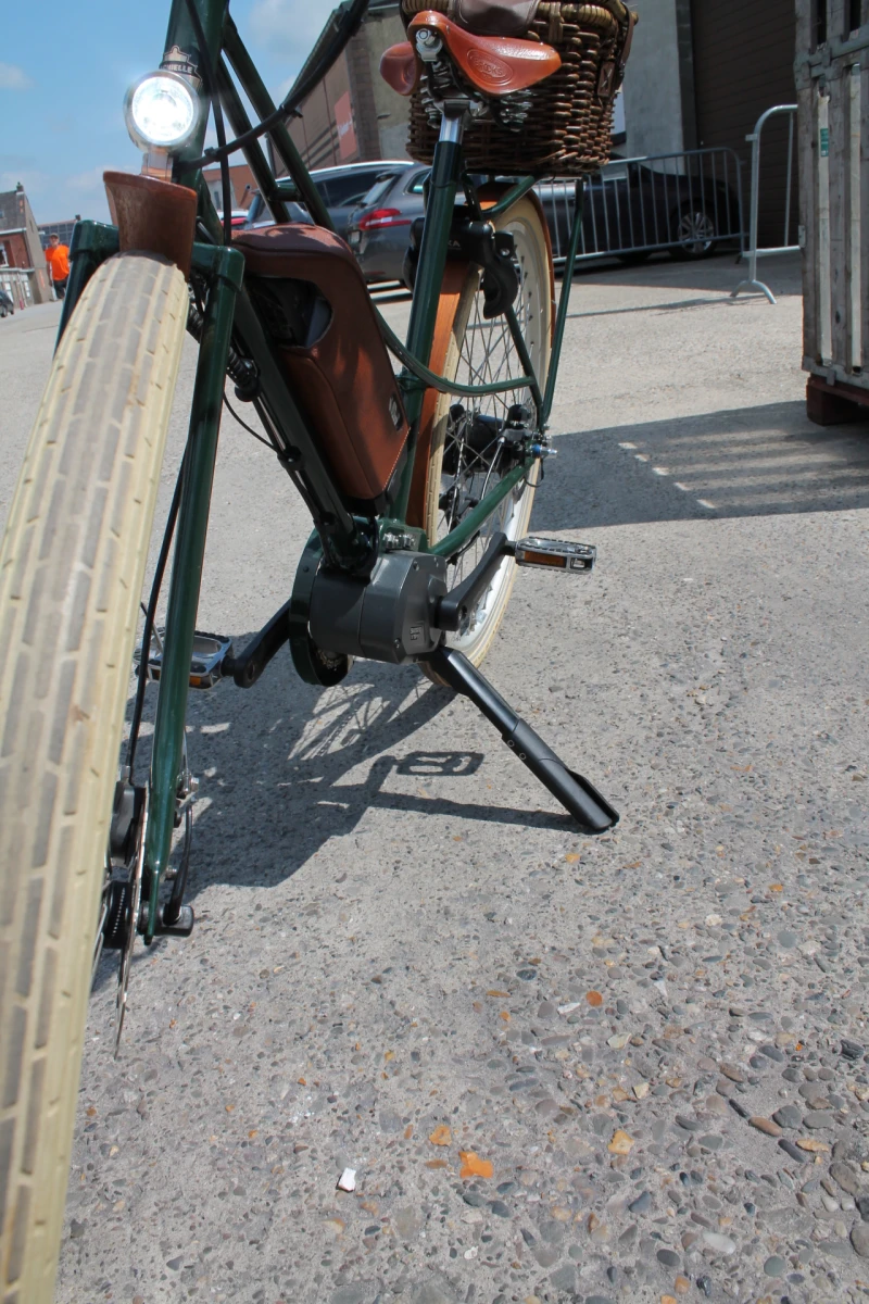 Groene Elektrische stadsfiets - Achielle Odiel