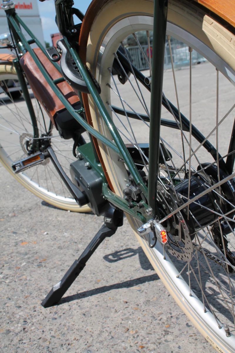 Groene Elektrische stadsfiets - Achielle Odiel