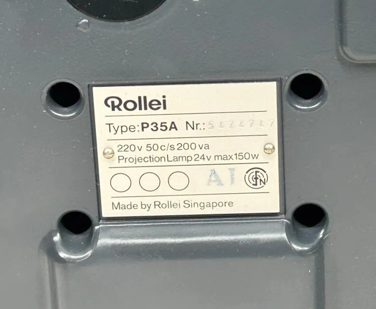 Rollei diaprojector P 35 A