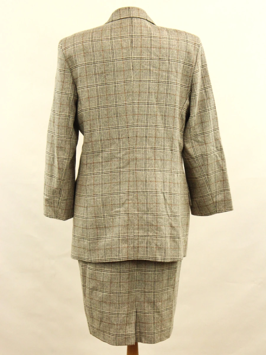 Christian Dior “The Suit” - vintage geruit damesensemble