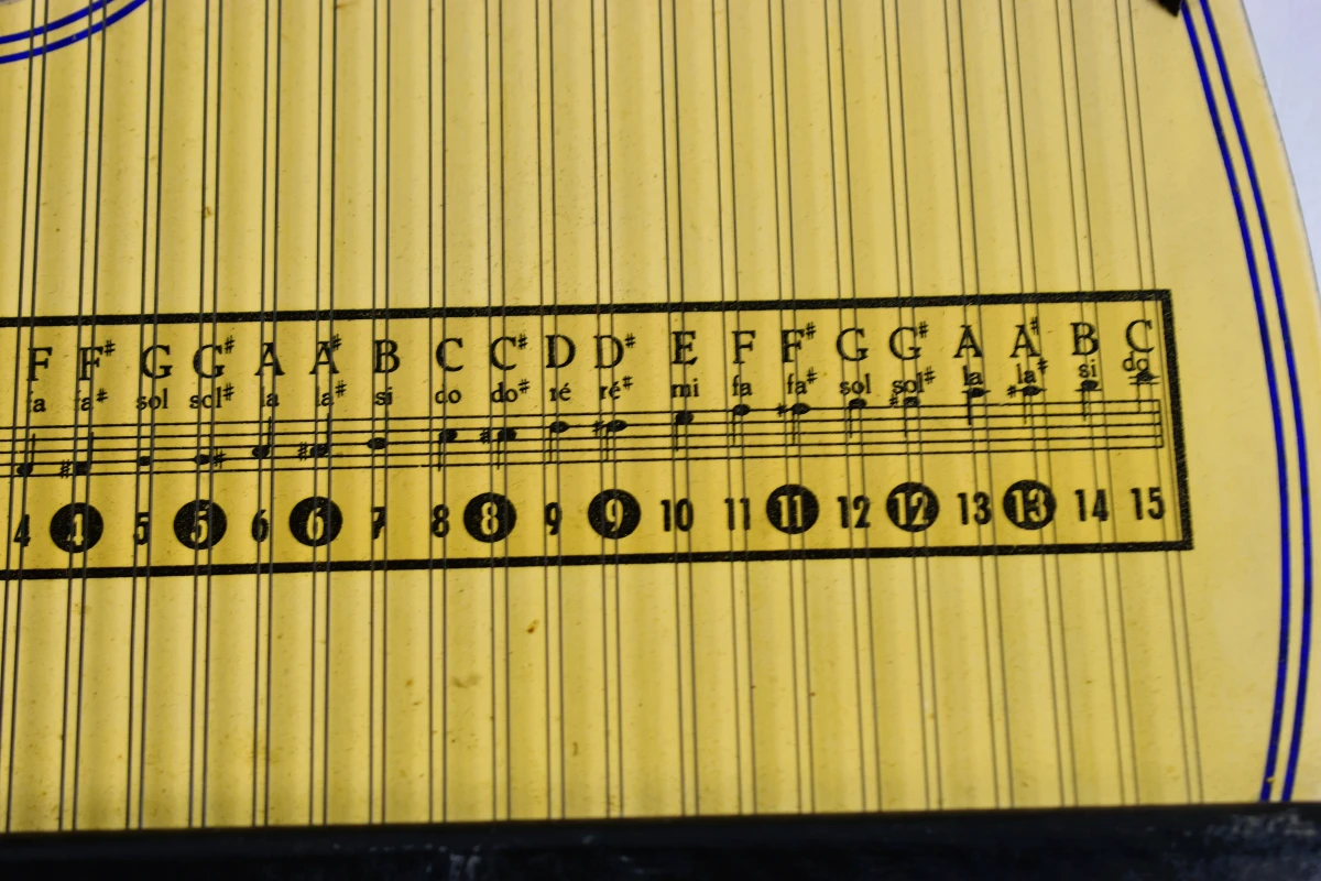 Jubel Töne tafelciter met originele doos en bladmuziek - foto 11